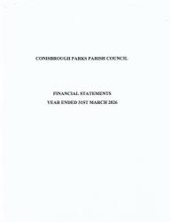 Year End Accounts 31st March 2026