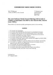 3rd September 2024