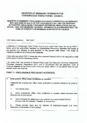 Register of Interests